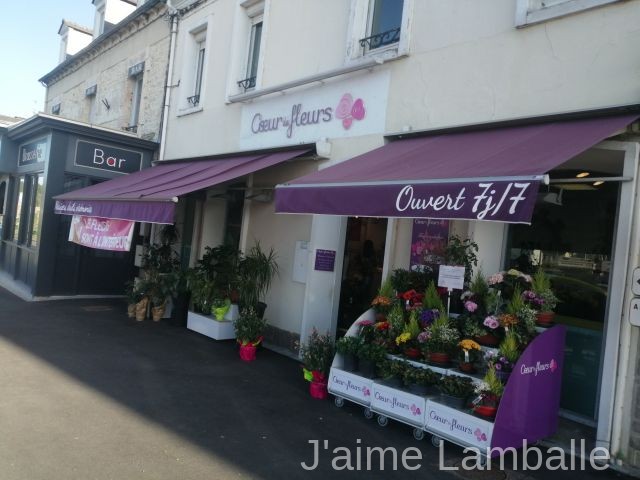 Coeur de fleurs à Lamballe