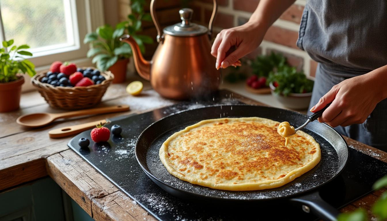 découvrez des recettes de crêpes faciles avec nos astuces pour préparer une pâte légère et rapide. parfait pour des crêpes savoureuses en un rien de temps !