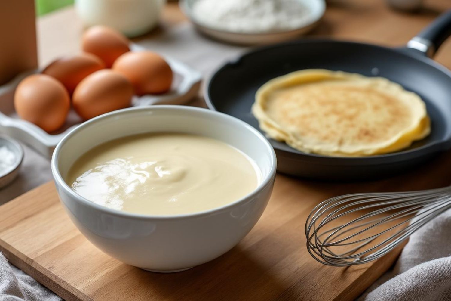 Pâtes à crêpes sans repos, pour des crêpes express et savoureuses