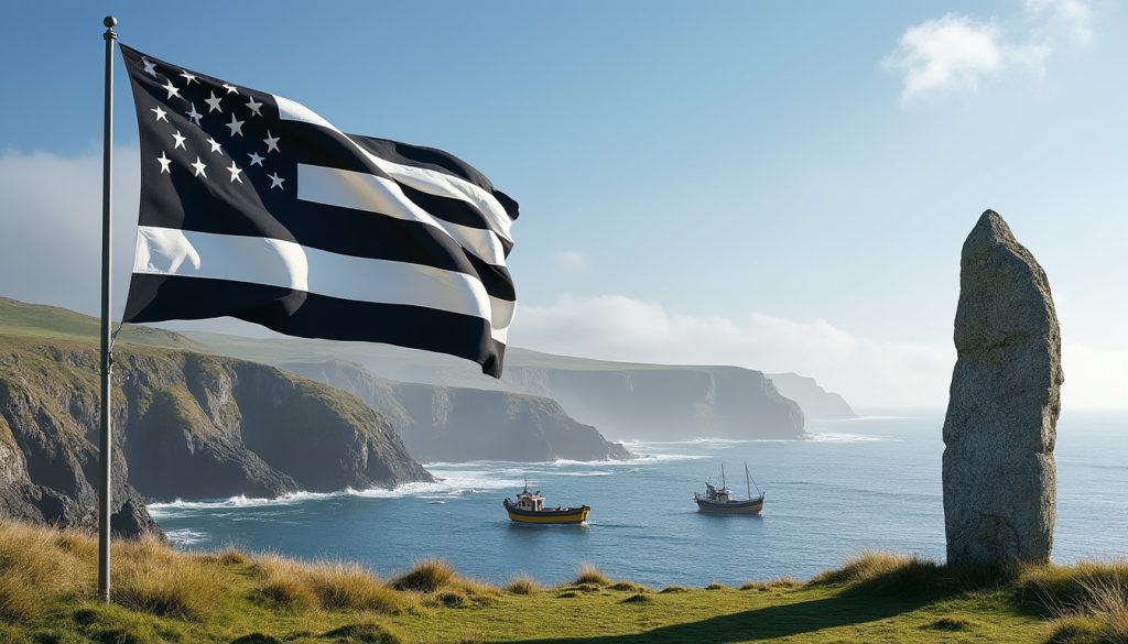 découvrez l'histoire, la signification et les symboles majeurs du drapeau breton, un emblème riche en tradition et en identité culturelle.