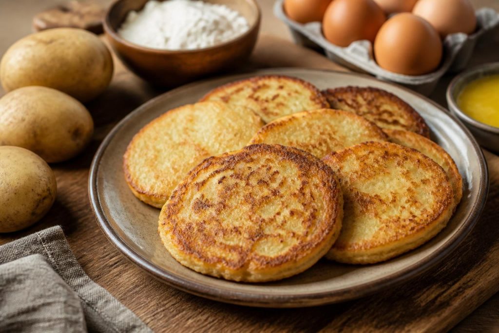 découvrez la recette facile des crêpes parmentières, ces délicieuses galettes à base de pommes de terre, parfaites pour un repas simple et savoureux.