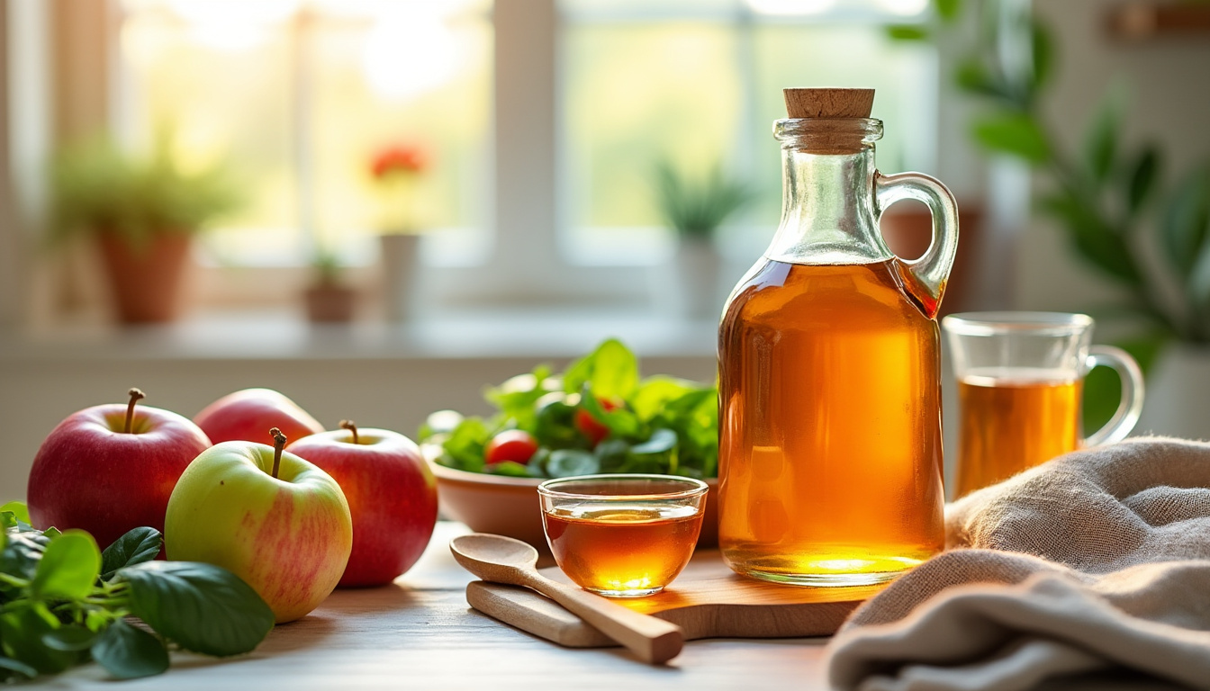 découvrez les bienfaits du vinaigre de cidre et des façons simples de l’utiliser au quotidien, en cuisine comme à la maison.